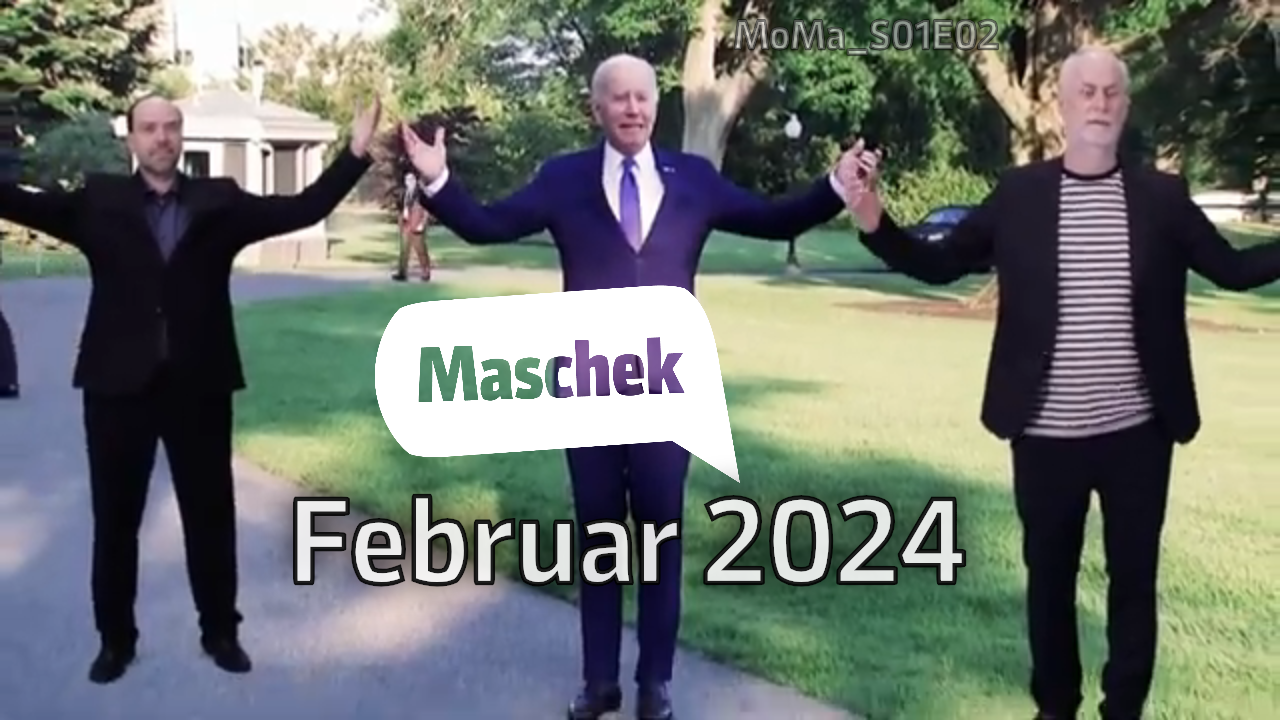 “Maschek” im Februar 2024: “Fahnen”